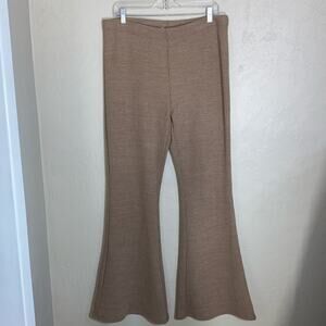 American eagle pull on ribbed knit flare lounge pants. NWT